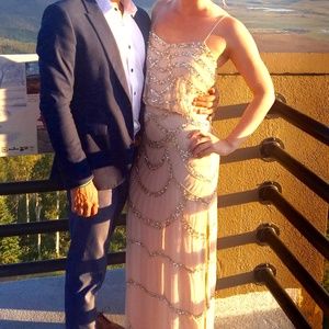 Aidan Mattox Blush Dress/$200/Size 6